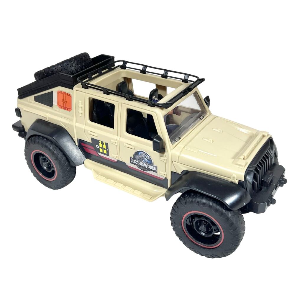 Mattel Jurassic World Jeep Gladiator Remote Control Vehicle Tested Working